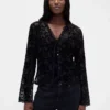 Burnout Velvet Shirt