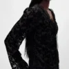 Burnout Velvet Shirt