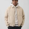 Canvas Bomber Jacket
