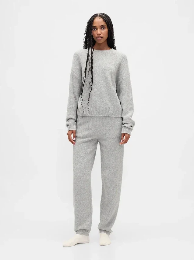 Cashsoft Boucle Sweater Joggers