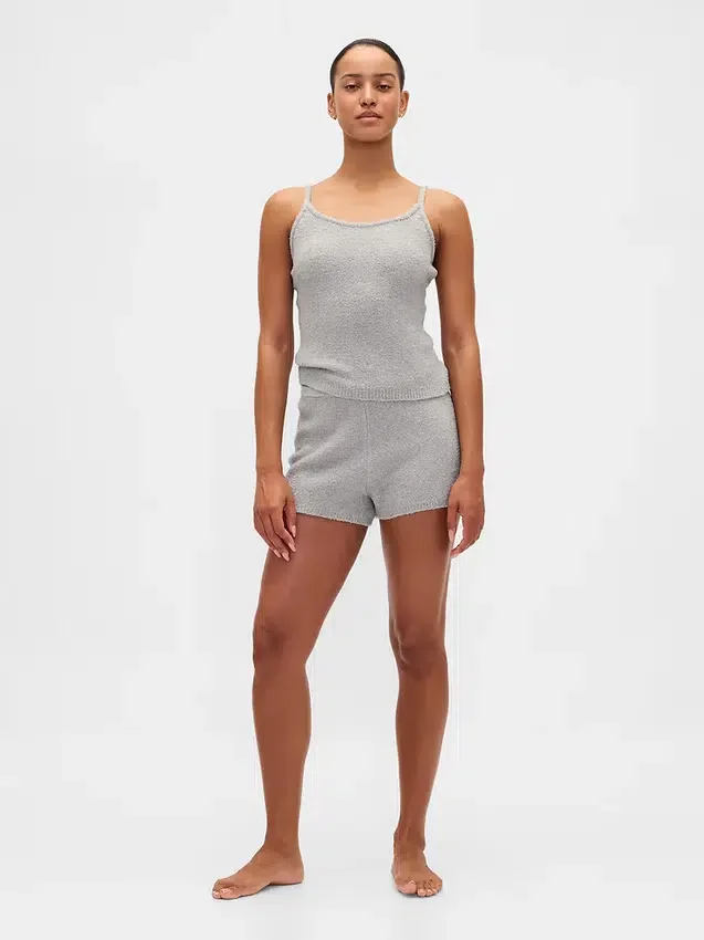 Cashsoft Boucle Sweater Shorts