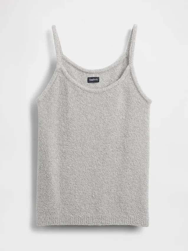 Cashsoft Boucle Sweater Tank Top