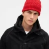 Cashsoft Cable-Knit Beanie