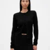 Cashsoft Crop Cardigan
