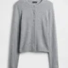 Cashsoft Crop Cardigan