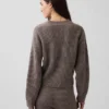 Cashsoft Oversized Shaker-Stitch Cardigan