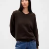 Cashsoft Oversized V-Neck Sweater