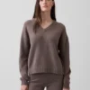 Cashsoft Oversized V-Neck Sweater