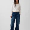 Cashsoft Oversized V-Neck Sweater