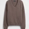Cashsoft Oversized V-Neck Sweater