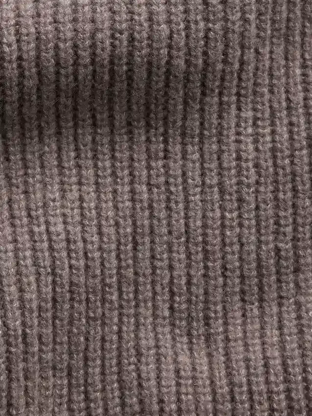 Cashsoft Relaxed Shaker-Stitch Sweater