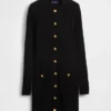 Cashsoft Rib Pocket Mini Sweater Dress