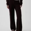 Cashsoft Shaker-Stitch Sweater Pants