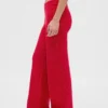 Cashsoft Shaker-Stitch Sweater Pants