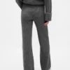 Cashsoft Shaker-Stitch Sweater Pants