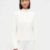 Cashsoft Shaker-Stitch Turtleneck Sweater