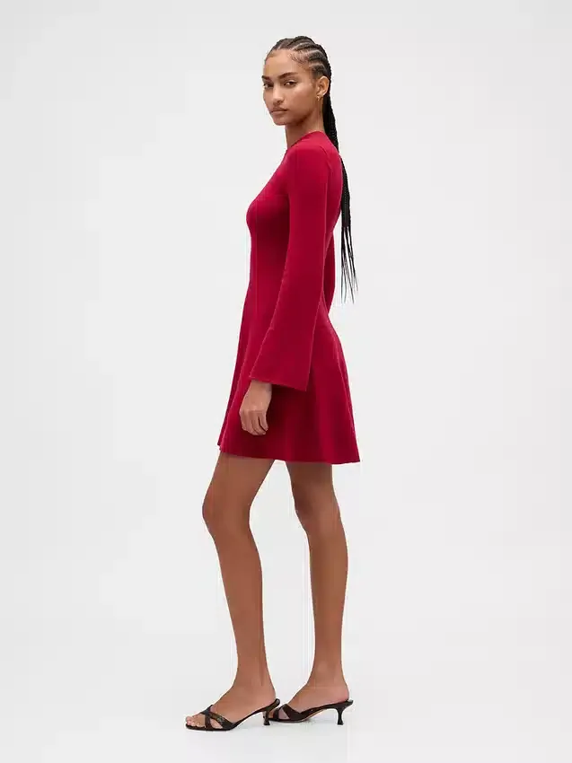 Cashsoft Stretch Mini Sweater Dress