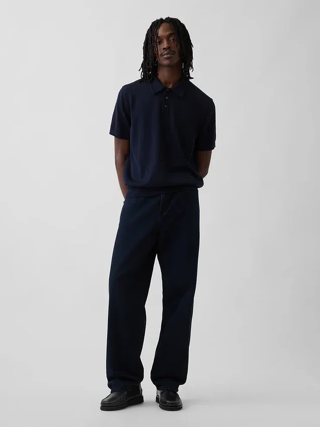 Classic Polo Sweater