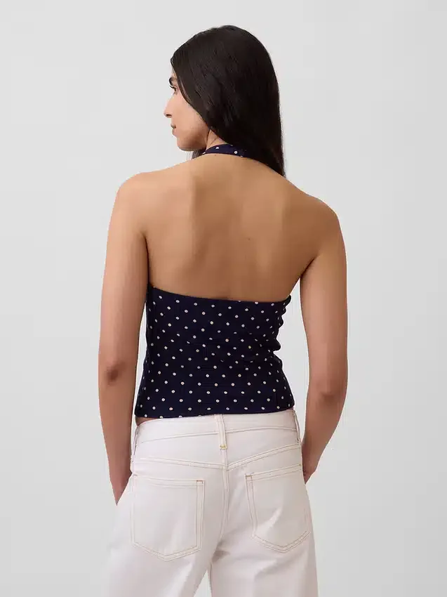 Closeknit Halter Crop Top