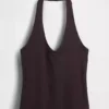 Closeknit Halter Crop Top