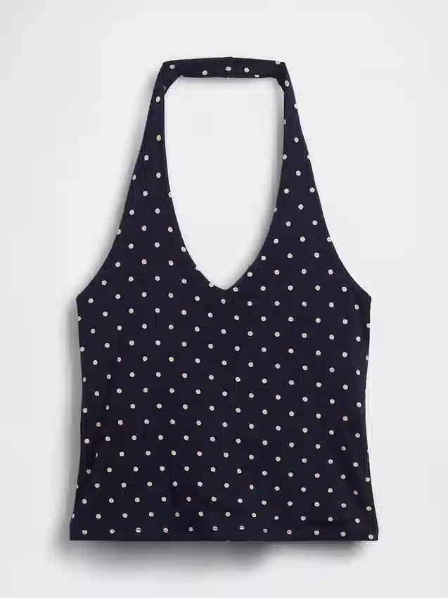 Closeknit Halter Crop Top