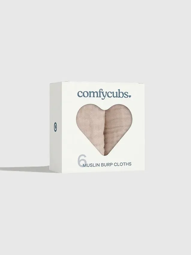 Comfy Cubs Muslin Burp Cloths