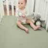 Comfy Cubs Muslin Fitted Crib Sheet