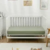 Comfy Cubs Muslin Fitted Crib Sheet