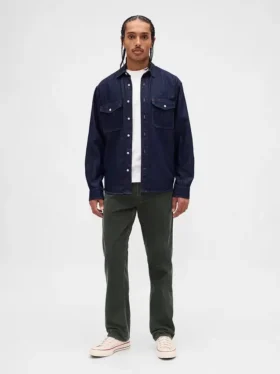 Corduroy Relaxed Straight Pants