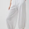Cotton Gauze Easy Culotte Pants