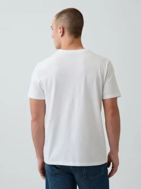 Cotton Jersey V-Neck T-Shirt