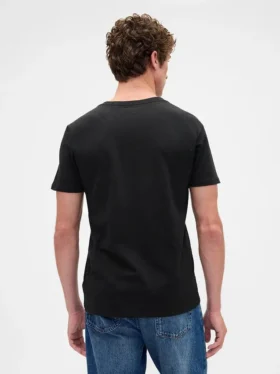 Cotton Jersey V-Neck T-Shirt