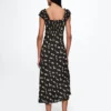 Crepe Sweetheart Maxi Dress