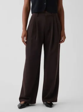 Curvy 365 High Rise Pleated Trousers