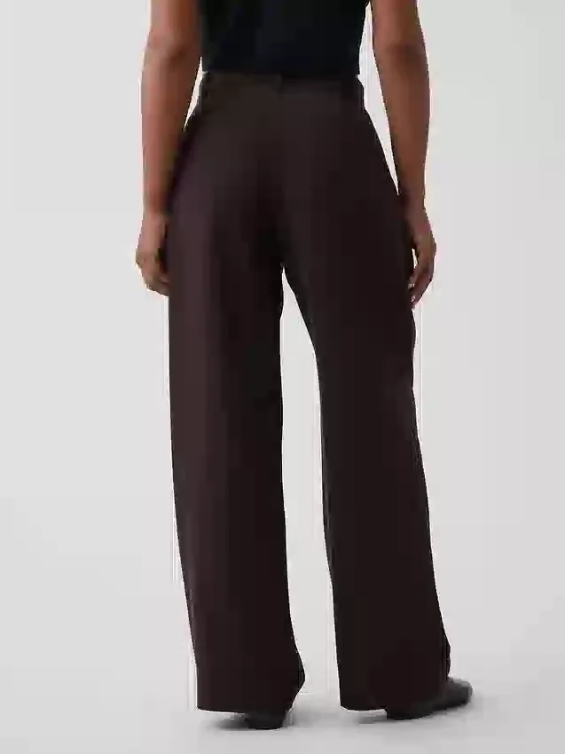 Curvy 365 High Rise Pleated Trousers
