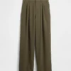 Curvy 365 High Rise Pleated Trousers