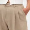 Curvy 365 High Rise Pleated Trousers