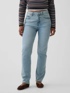 Curvy High Rise ’90S Slim Straight Jeans