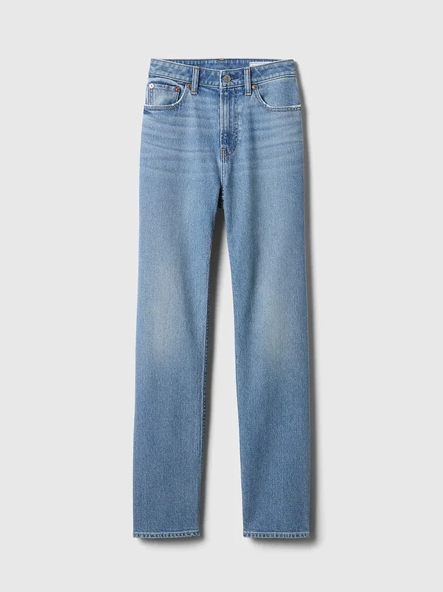 Curvy High Rise '90S Slim Straight Jeans