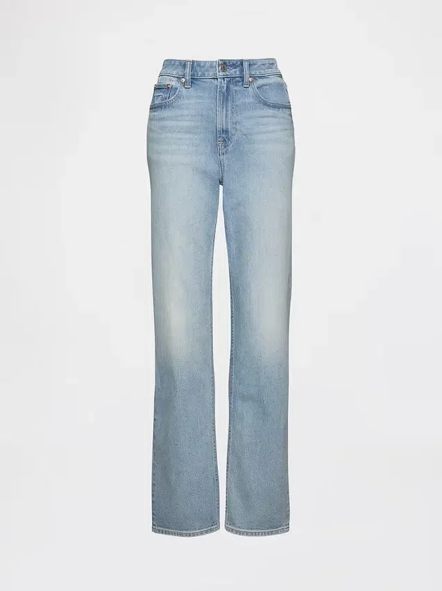 Curvy High Rise '90S Slim Straight Jeans