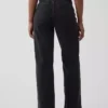 Curvy High Rise Stride Wide-Leg Jeans