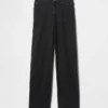 Curvy High Rise Stride Wide-Leg Jeans