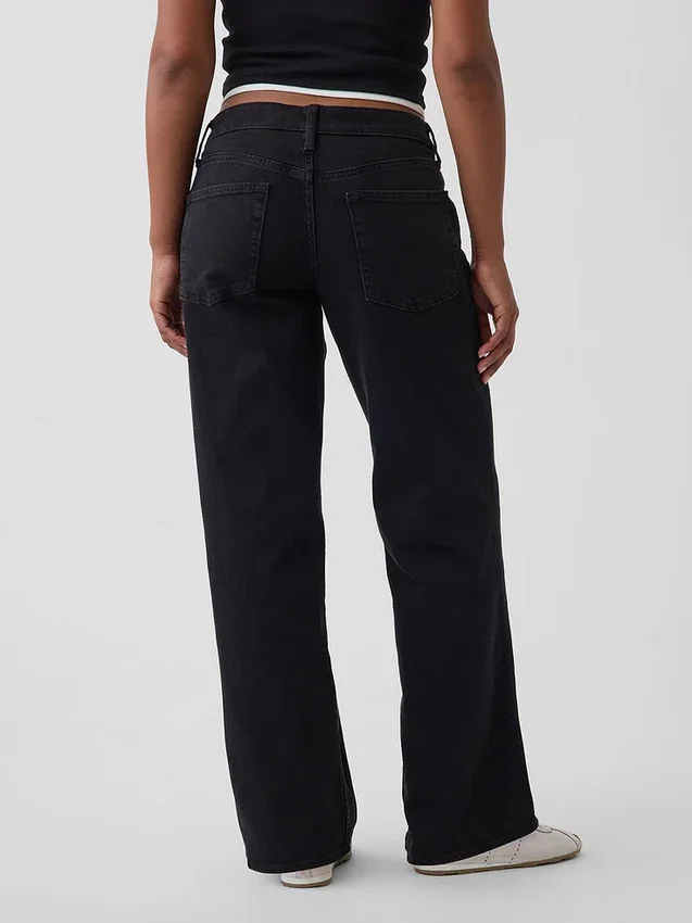 Curvy Low Rise '90S Loose Jeans