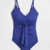 Cutout Wrap One-Piece Swimsuit