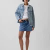 Denim Mini Skirt