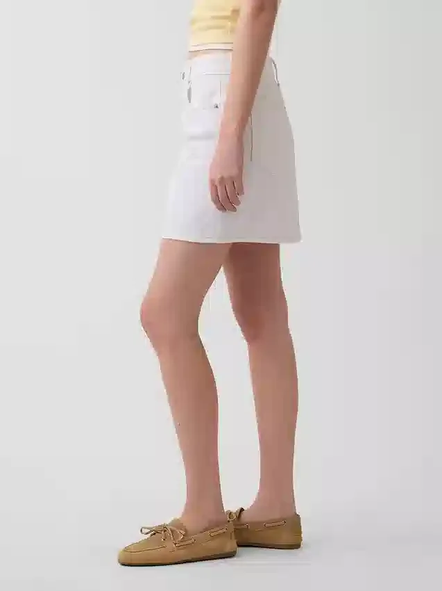 Denim Mini Skirt