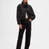 Denim Oversized Cocoon Jacket