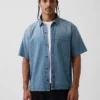 Denim Relaxed Shirt
