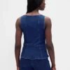 Denim Zip Vest