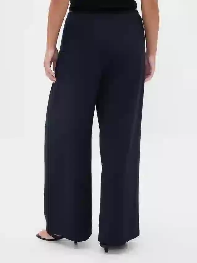 Easy Wide-Leg Pants